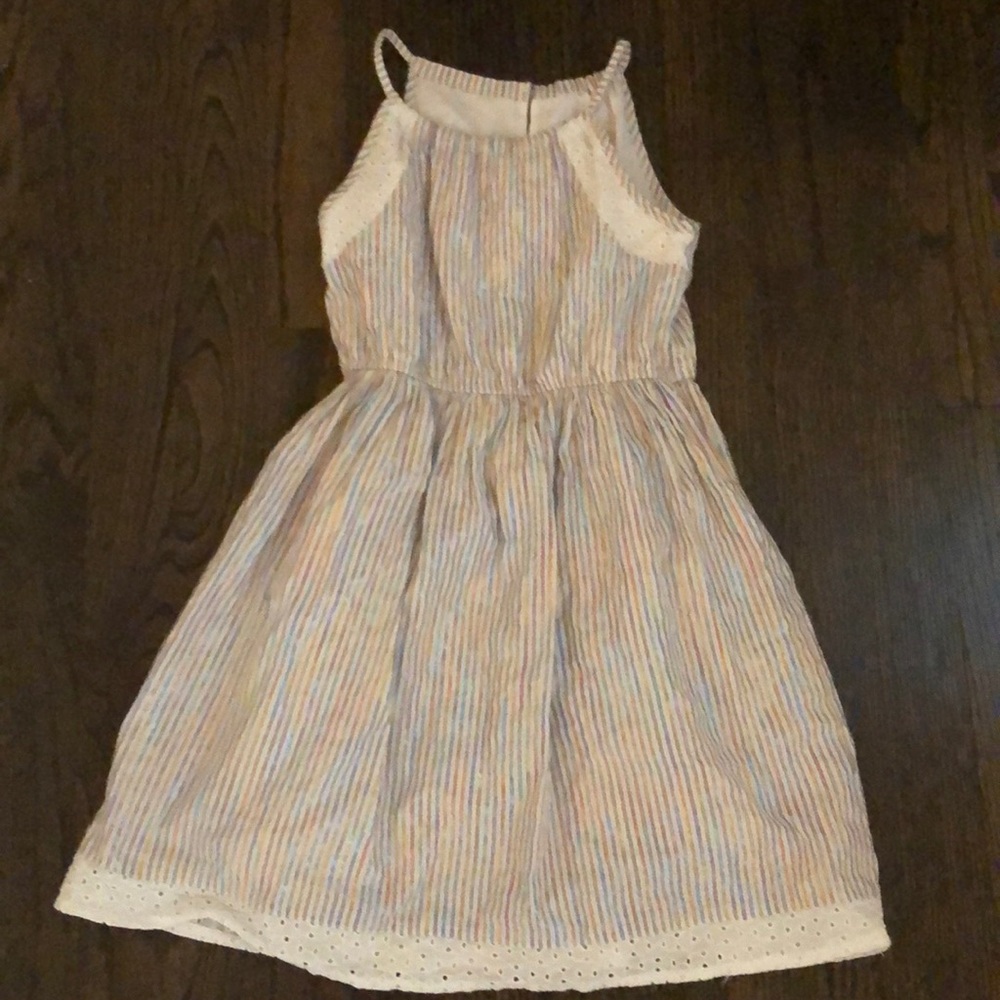 Rainbow dress for little girls